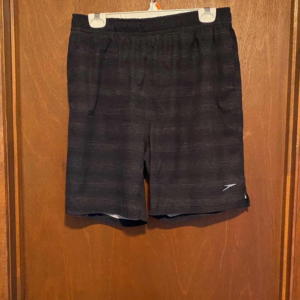 Speedo Black Men's Athletic Shorts